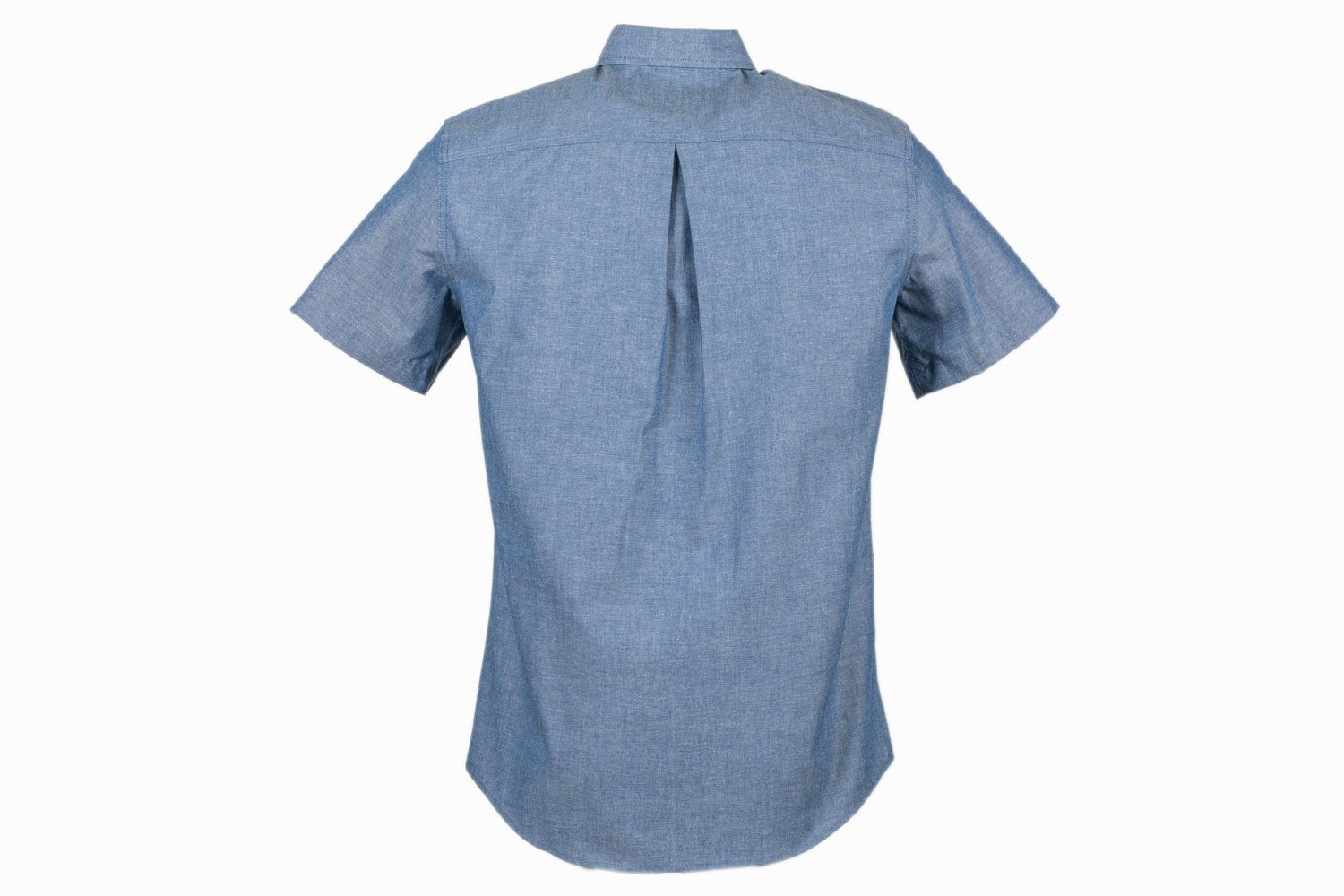 Men's S/S- Moonshine Blue Chambray