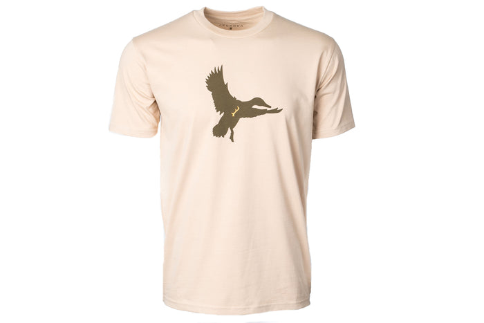 Men's T-Shirt - Tan Duck