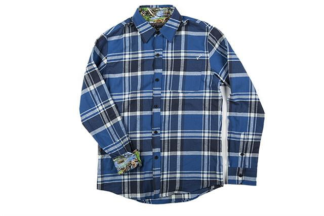 Men's Elli - Tidal Blue Flannel