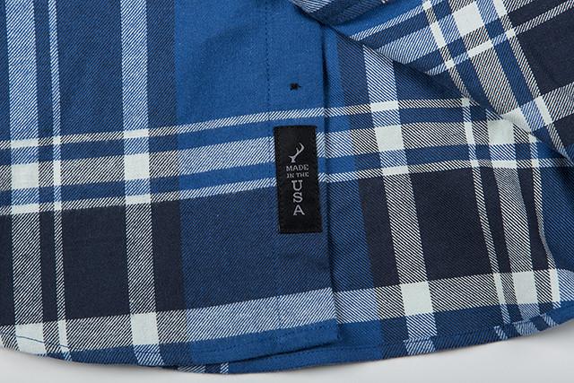 Men's Elli - Tidal Blue Flannel