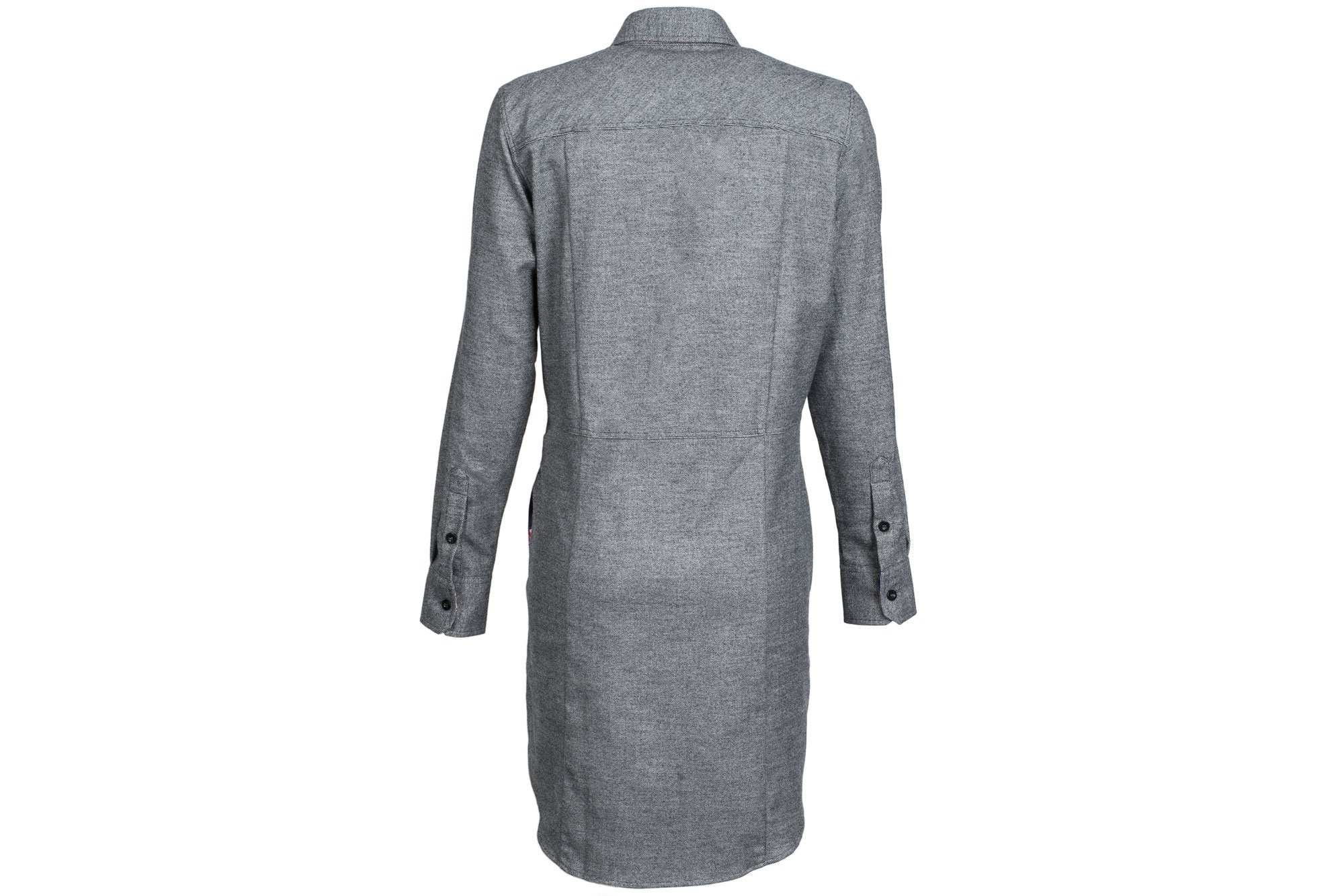 Women's Shirt Dress - RP Charcoal Heather Grey