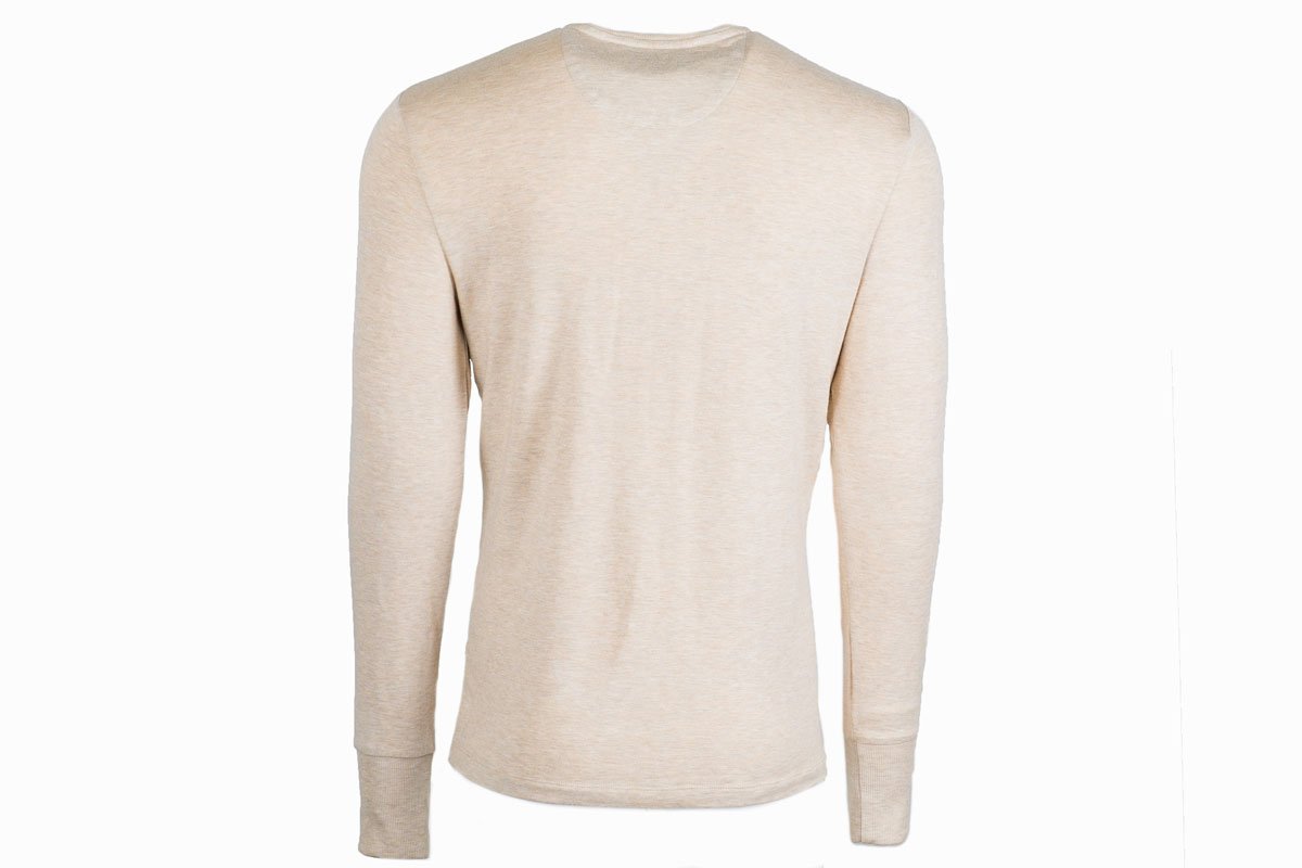 Men's Oatmeal Henley