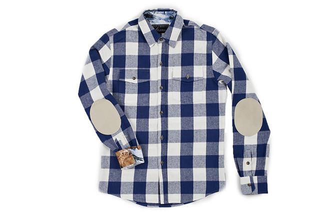 Men's Leon - White Water Flannel