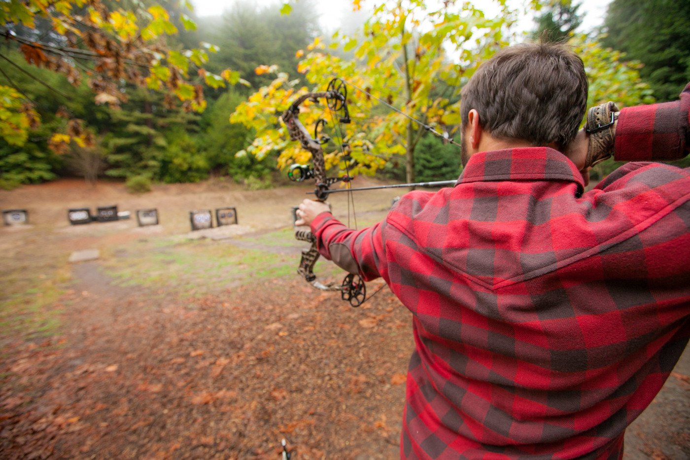 Men's Leon - Rust Red Flannel