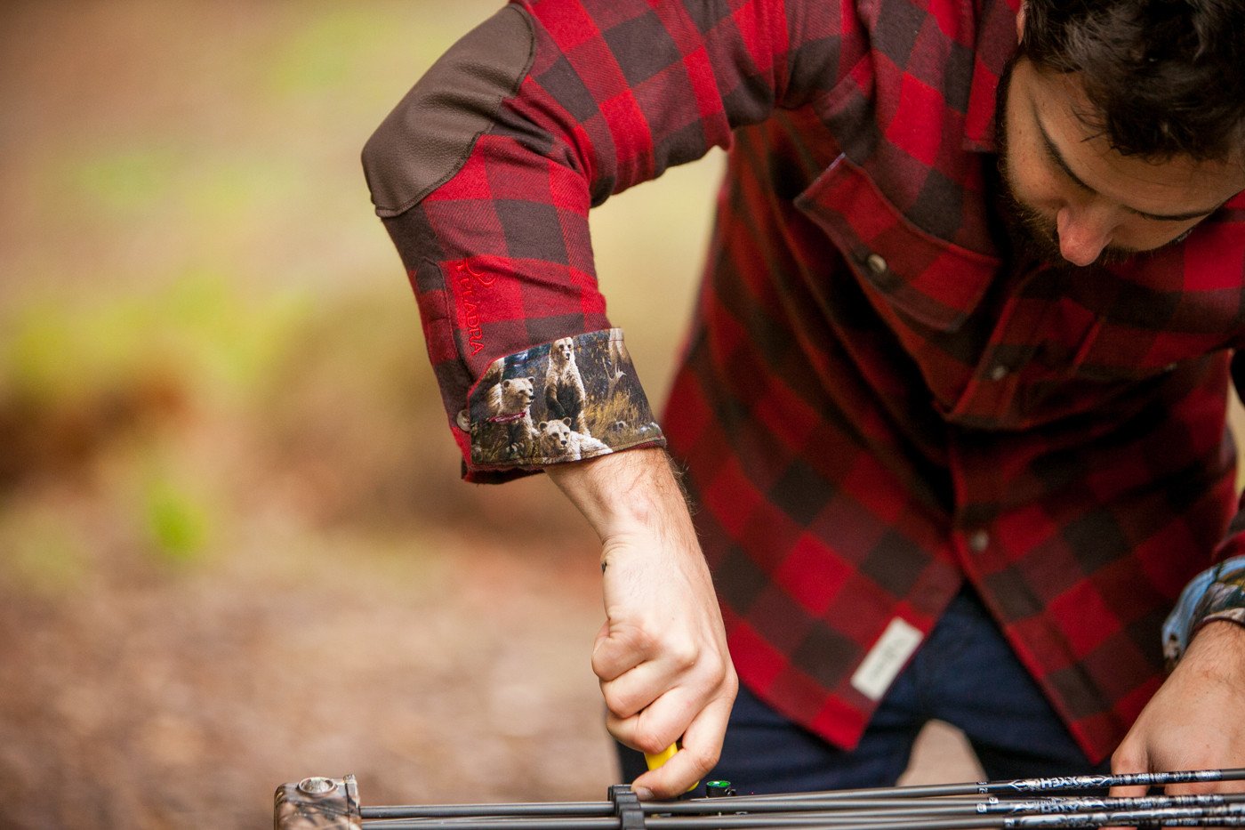 Men's Leon - Rust Red Flannel