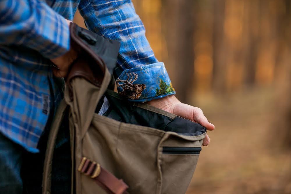 Men's Leon - Smokey Blue Flannel